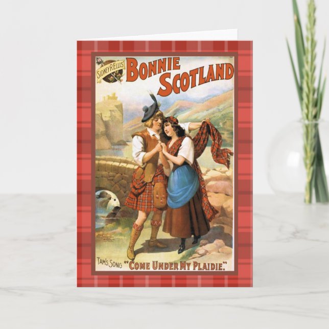 Bonny Scotland Card (Front)