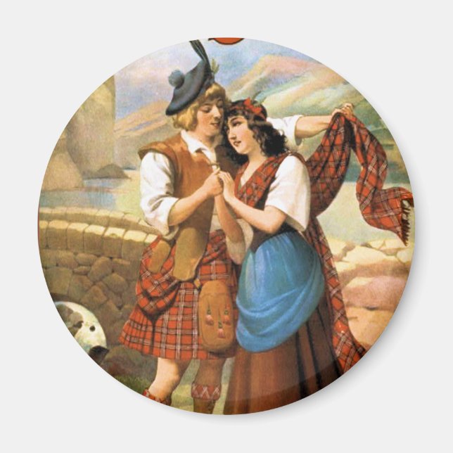 Bonny Scotland Magnet (Front)