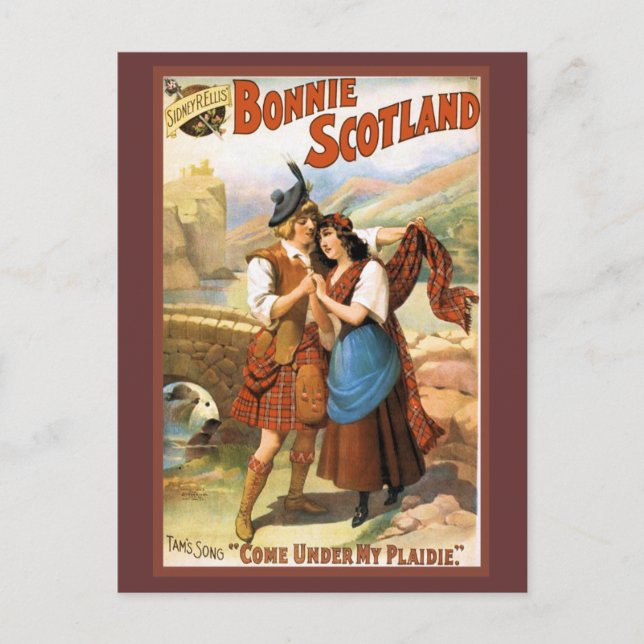 Bonny Scotland Postcard (Front)