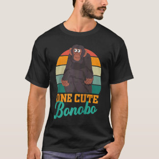 Bonobo chimpanzee chimps World Bonobo Day  men wom T-Shirt