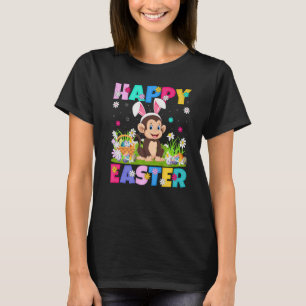 Bonobo Happy Easter Bunny Bonobo Easter Sunday T-Shirt