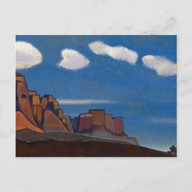 Bonpo Stronghold, 1933 by Nicholas Roerich Postcard (Front)