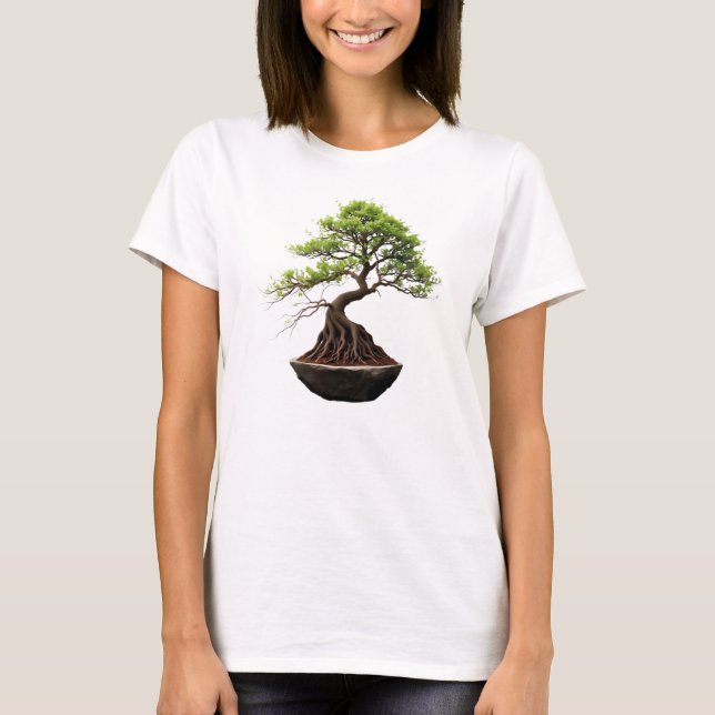 Bonsai-9 Basic Women's Shirt (Front)