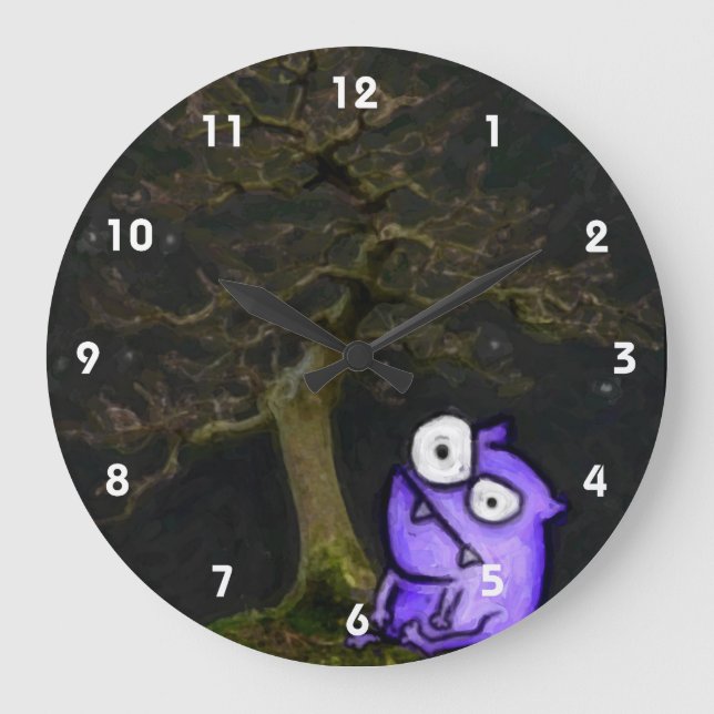 Bonsai and the Beast Large Clock (Front)