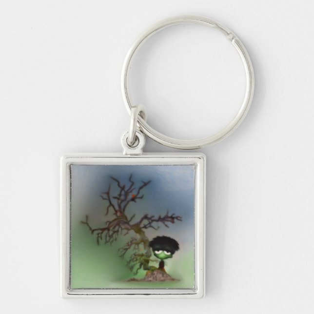 Bonsai Boy Key Ring (Front)