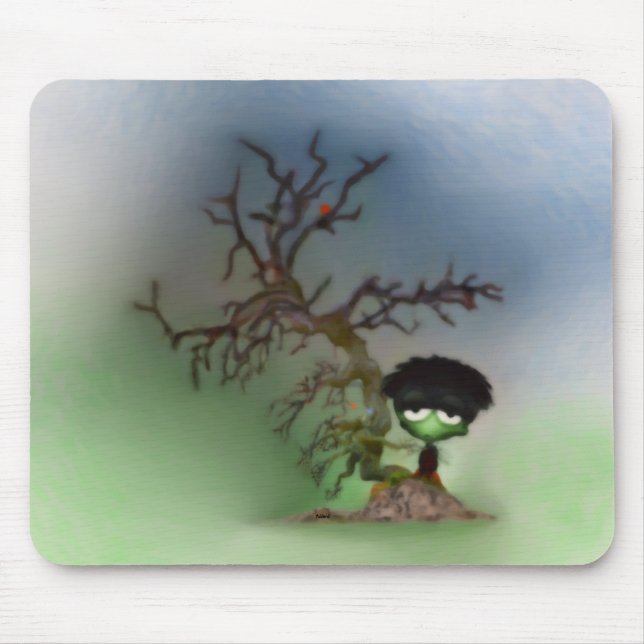 Bonsai Boy Mouse Mat (Front)