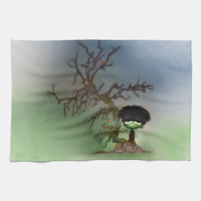 Bonsai Boy Tea Towel (Horizontal)