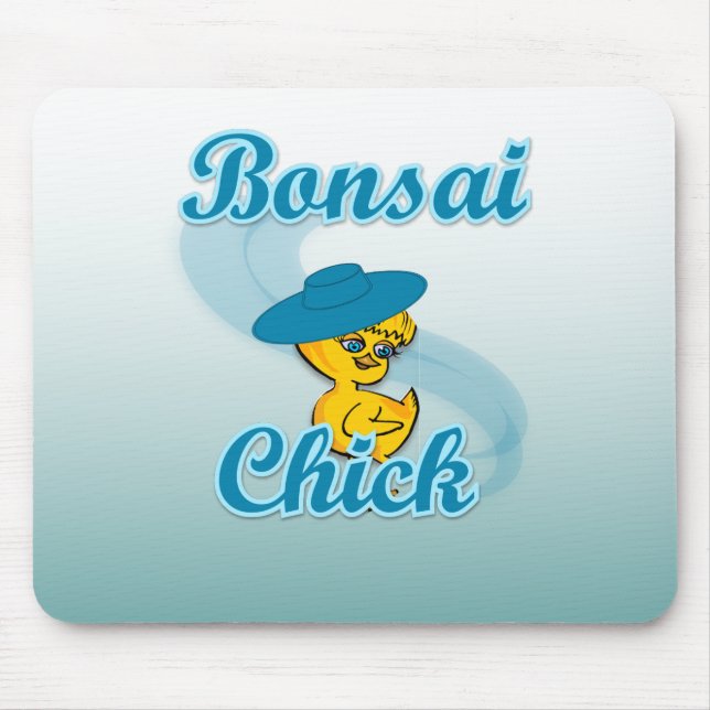 Bonsai Chick #3 Mouse Mat (Front)