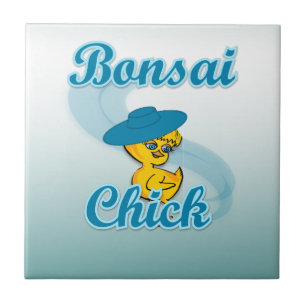 Bonsai Chick #3 Tile