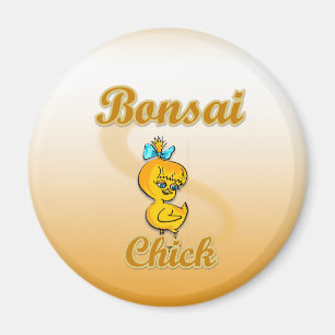 Bonsai Chick Magnet