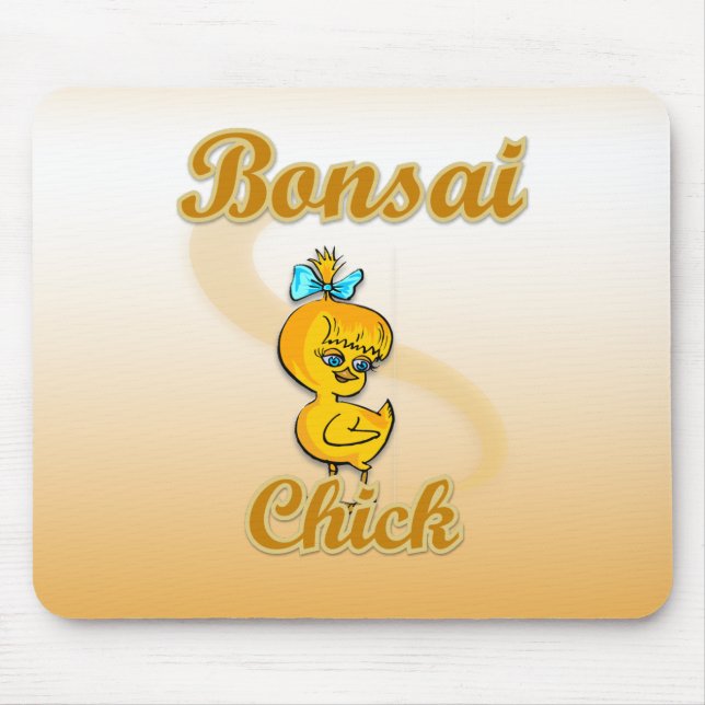 Bonsai Chick Mouse Mat (Front)