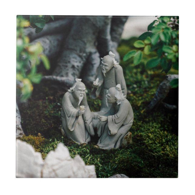 Bonsai Figurines Tile (Front)