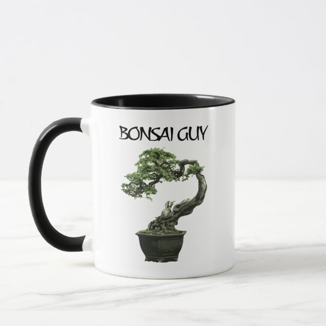 Bonsai guy funny quote for bonsai lovers mug (Left)