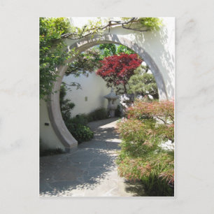 Bonsai House Arch at U.S. National Arboretum Postcard