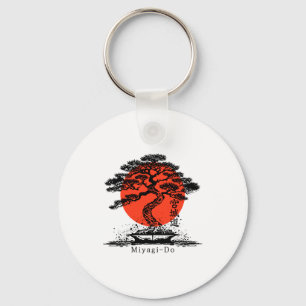 Bonsai Japanese Kanji Miyagi Do Personalized T Shi Key Ring