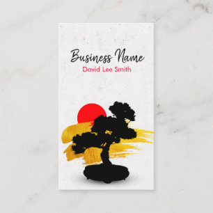 Bonsai/Landscape Business Card