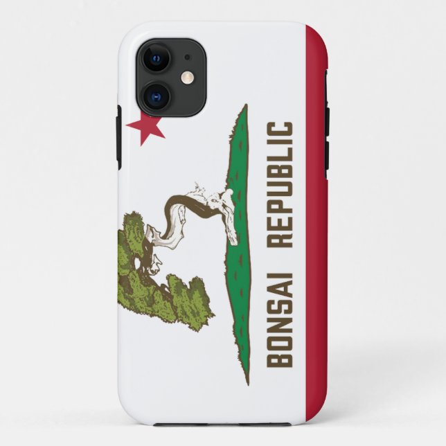 Bonsai Republic Flag Case-Mate iPhone Case (Back)