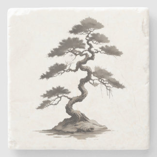 Bonsai Stone Coaster