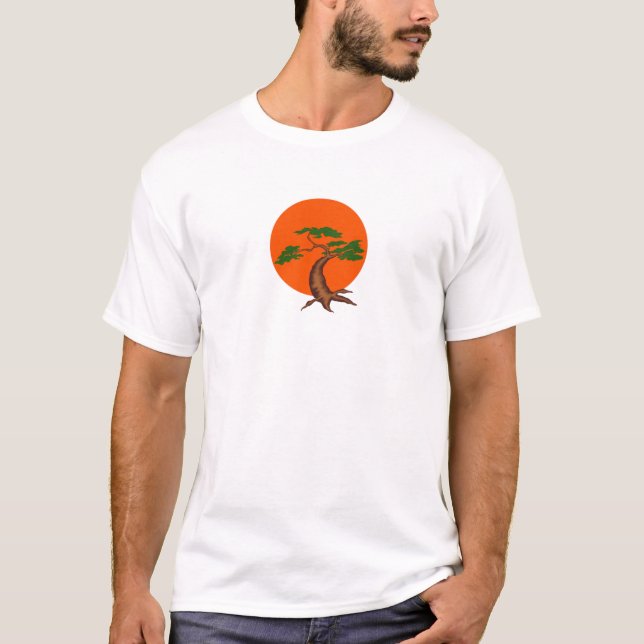 Bonsai Sunset T-Shirt (Front)