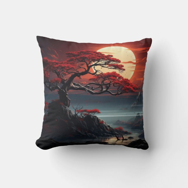Bonsai Tree  Cushion (Front)