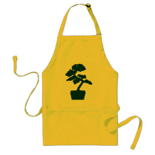 bonsai tree (green) standard apron