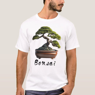 Bonsai Tree - Green T-Shirt