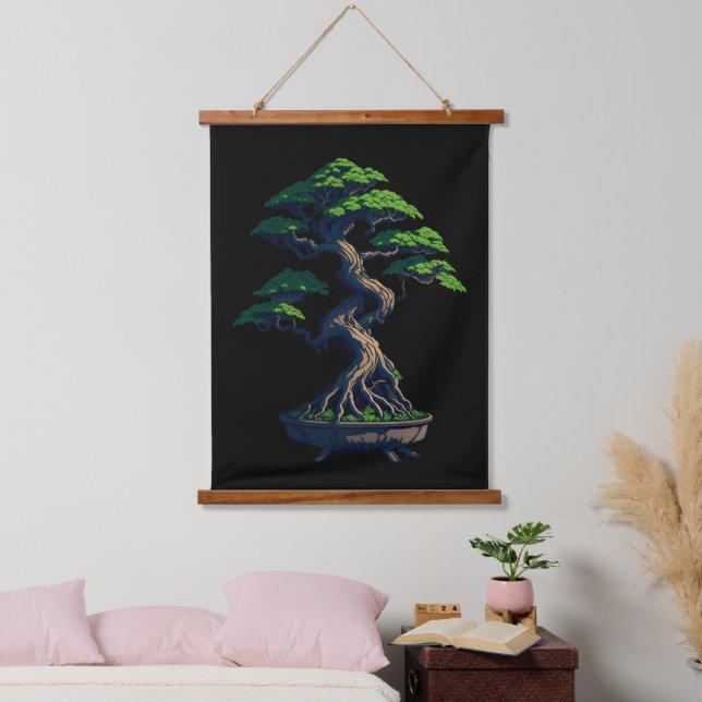 Bonsai Tree Hanging Tapestry (Bedroom)