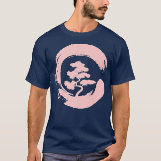 Bonsai Tree in Enso Circle  Japanese Zen gift T-Shirt