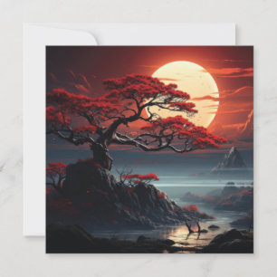 Bonsai Tree Invitation