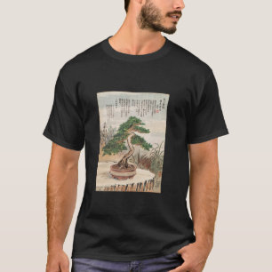 Bonsai Tree Japanese Culture Gardening Zen Vintage T-Shirt