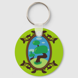 Bonsai Tree Key Ring