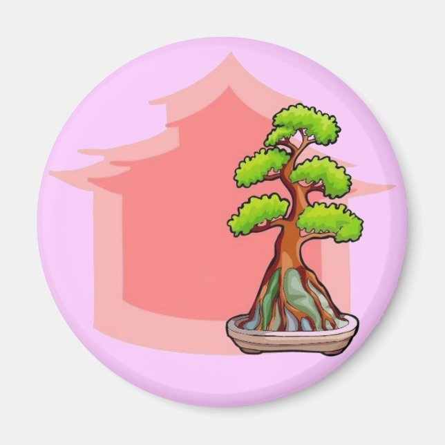 Bonsai Tree Magnet (Front)
