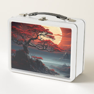 Bonsai Tree Metal Lunch Box