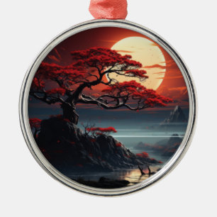 Bonsai Tree Metal Tree Decoration