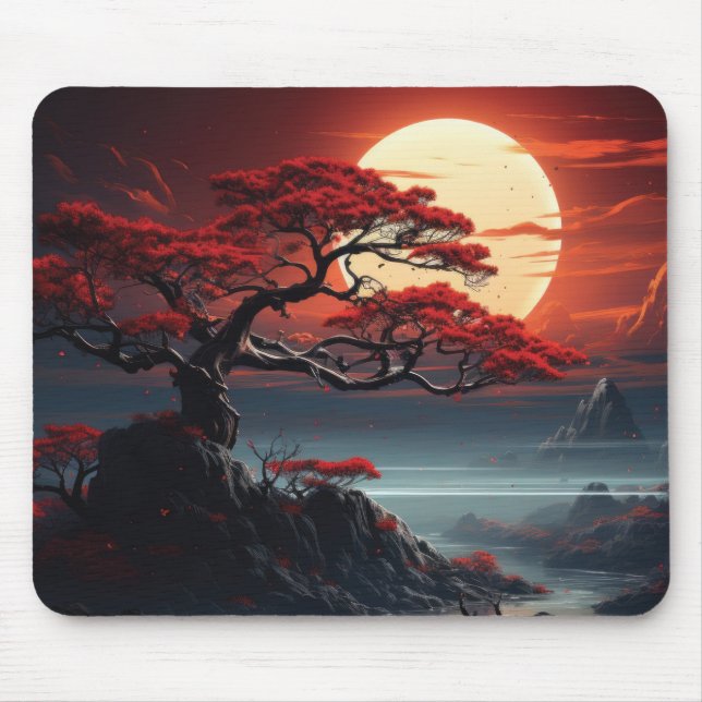 Bonsai Tree  Mouse Mat (Front)