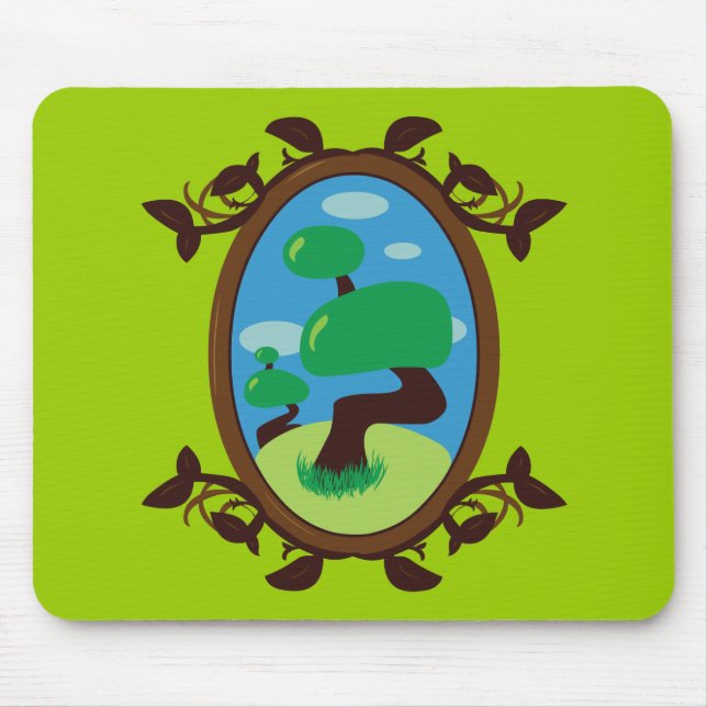 Bonsai Tree Mouse Mat (Front)