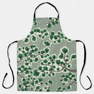 Bonsai Tree Pattern Apron
