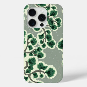 Bonsai Tree Pattern iPhone 15 Pro Case