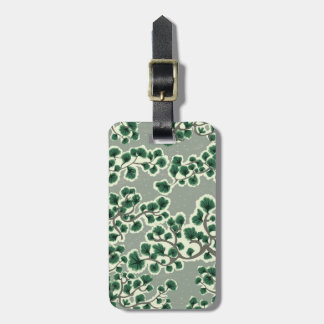 Bonsai Tree Pattern Luggage Tag