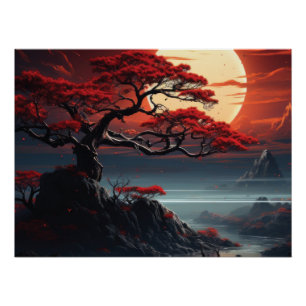 Bonsai Tree Poster