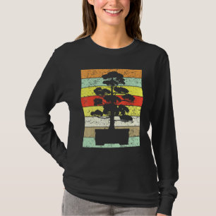 Bonsai Tree Retro Vintage Japan Japanese Chinese A T-Shirt