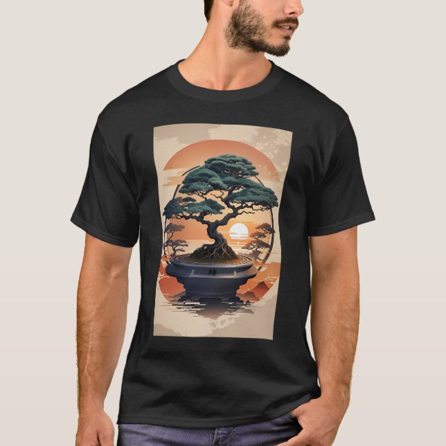 Bonsai Tree  T-Shirt (Front)