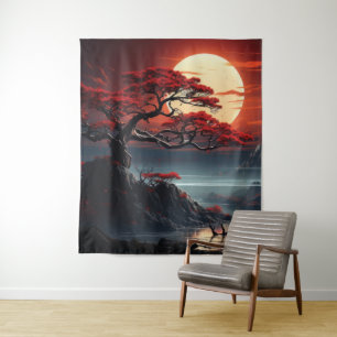 Bonsai Tree Tapestry