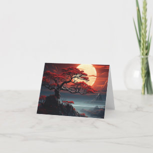 Bonsai Tree Thank You Card