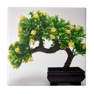 Bonsai tree tile