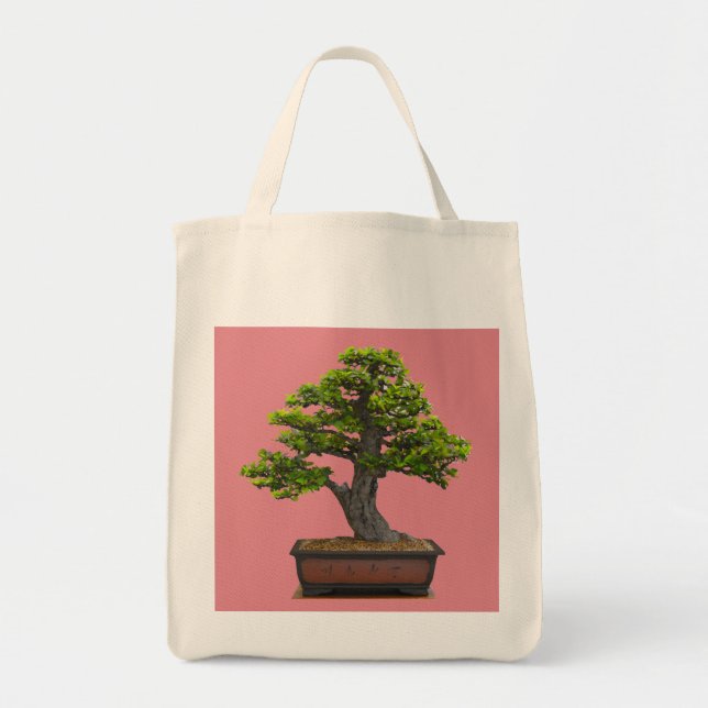 bonsai tree tote bag (Front)