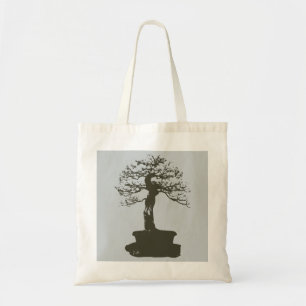 bonsai tree tote bag