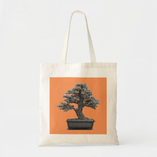 bonsai tree tote bag