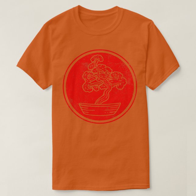 Bonsai Tree Vintage T-Shirt (Design Front)