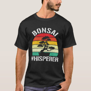 Bonsai Whisperer Pruning Gardening Japanese Bonsai T-Shirt